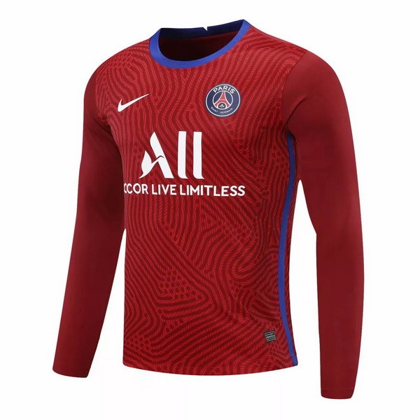 Camiseta Paris Saint Germain ML Portero 2020-2021 Rojo